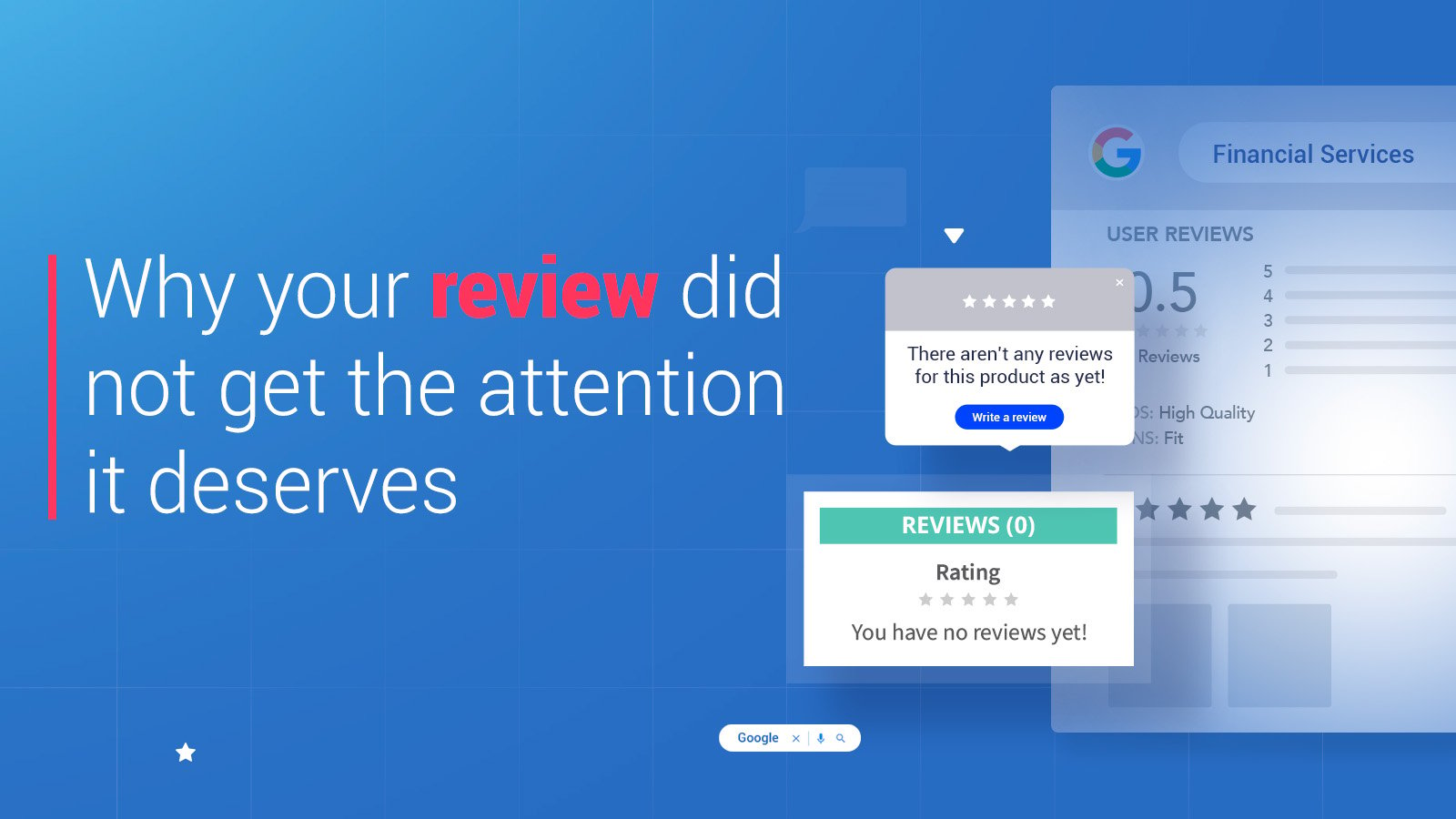 Why your review maybe did not get the attention it deserves