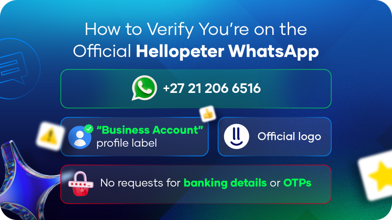 Hellopeter's WhatsApp Chatbot checklist