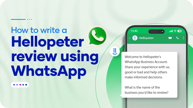 Hellopeter WhatsApp review chatbot