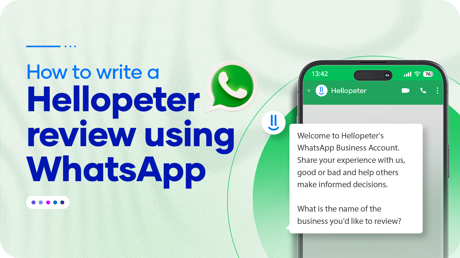 Hellopeter WhatsApp review chatbot