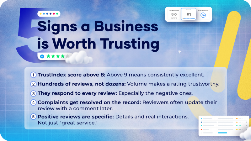 5 Signs a business is worth trusting